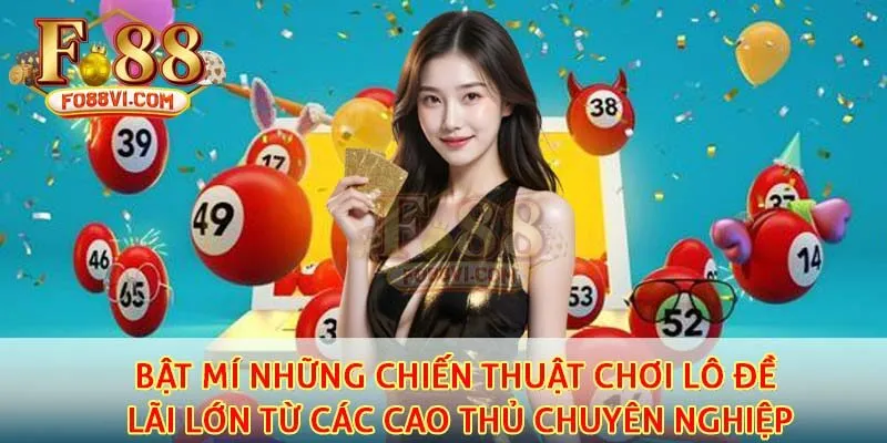 Áp dụng nhiều chiến thuật chơi lô đề khác nhau để thu lãi lớn tại fo88