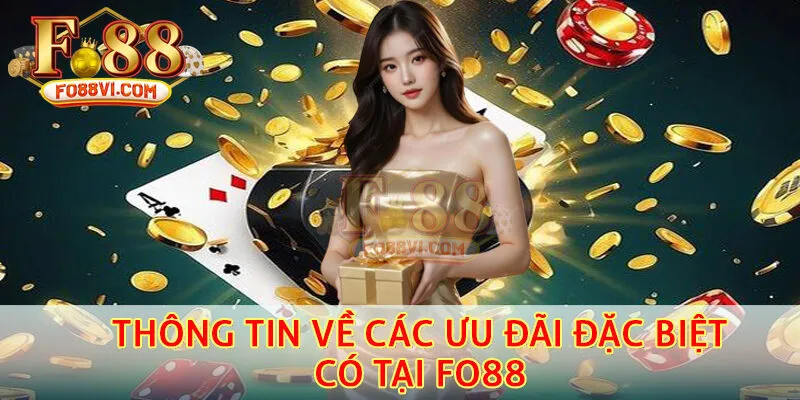 Thông tin về các ưu đãi đặc biệt có tại FO88